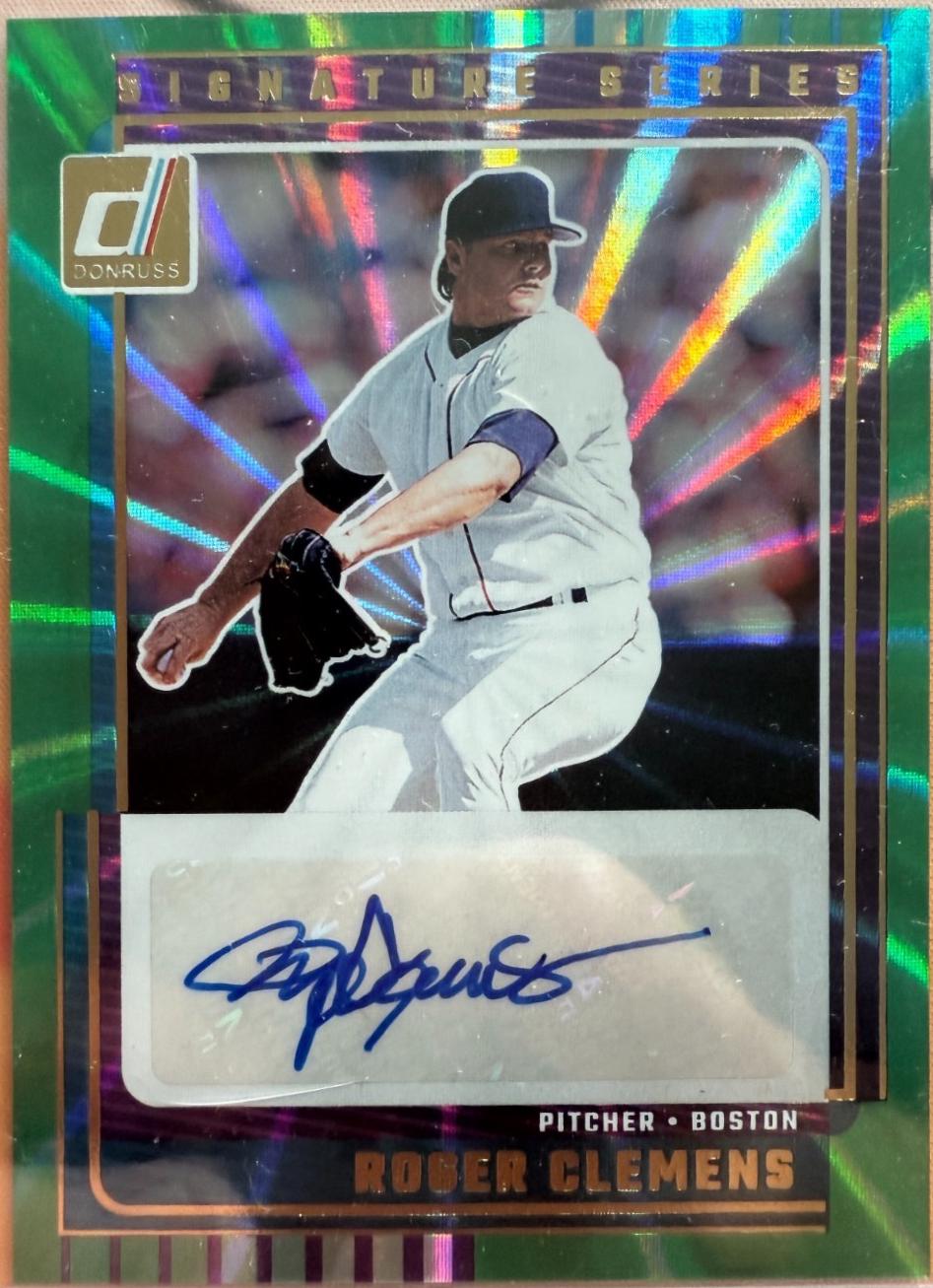Roger Clemens [Green Laser] #SG-RCL