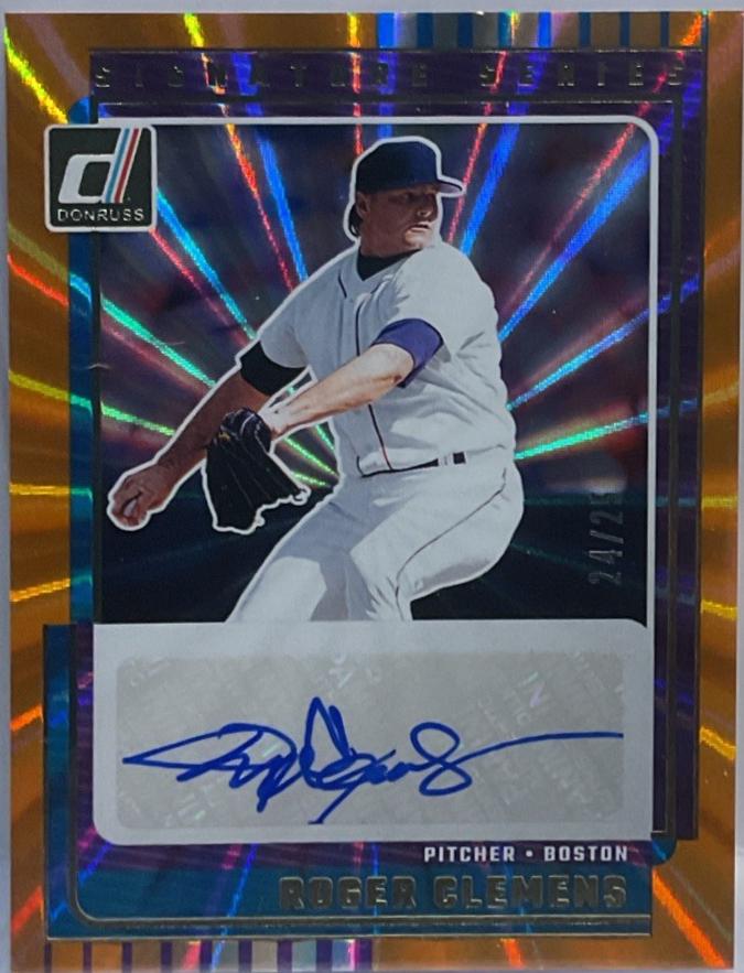Roger Clemens [Orange Laser] #SG-RCL