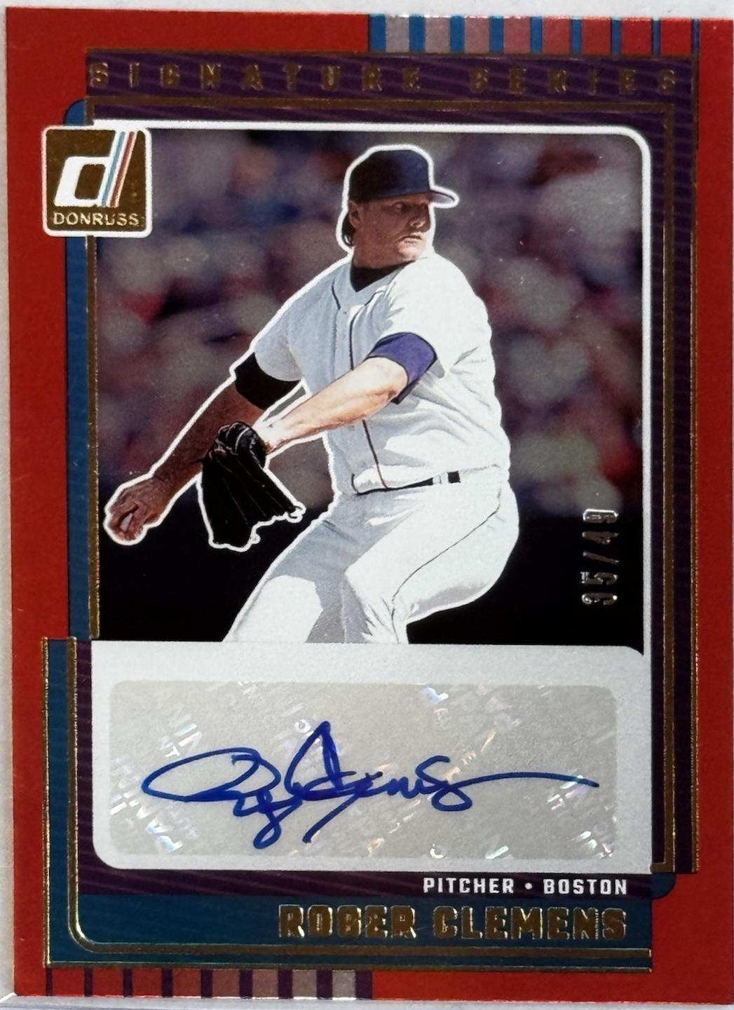 Roger Clemens [Red] #SG-RCL