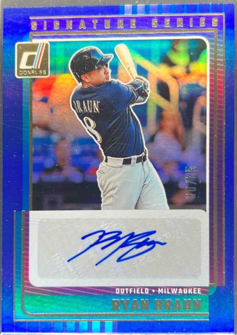 Ryan Braun [Blue] #SG-RBR