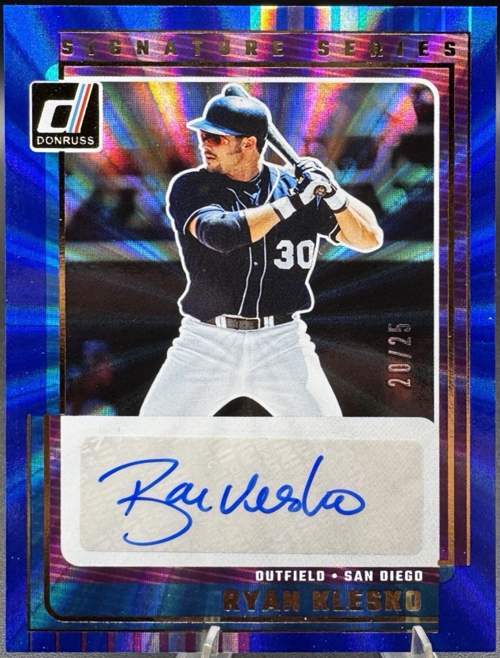 Ryan Klesko [Blue Laser] #SG-RKL