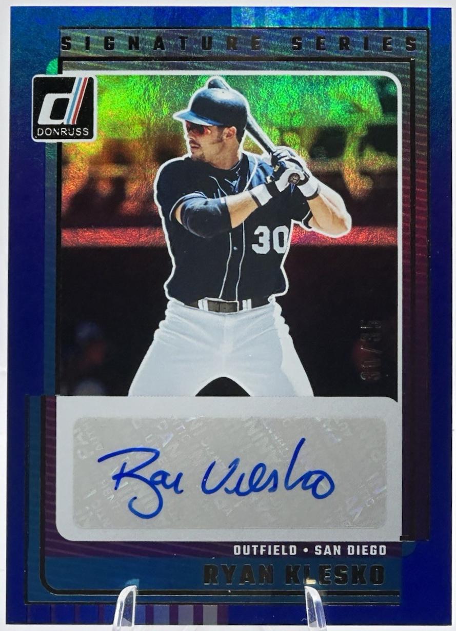 Ryan Klesko [Blue] #SG-RKL