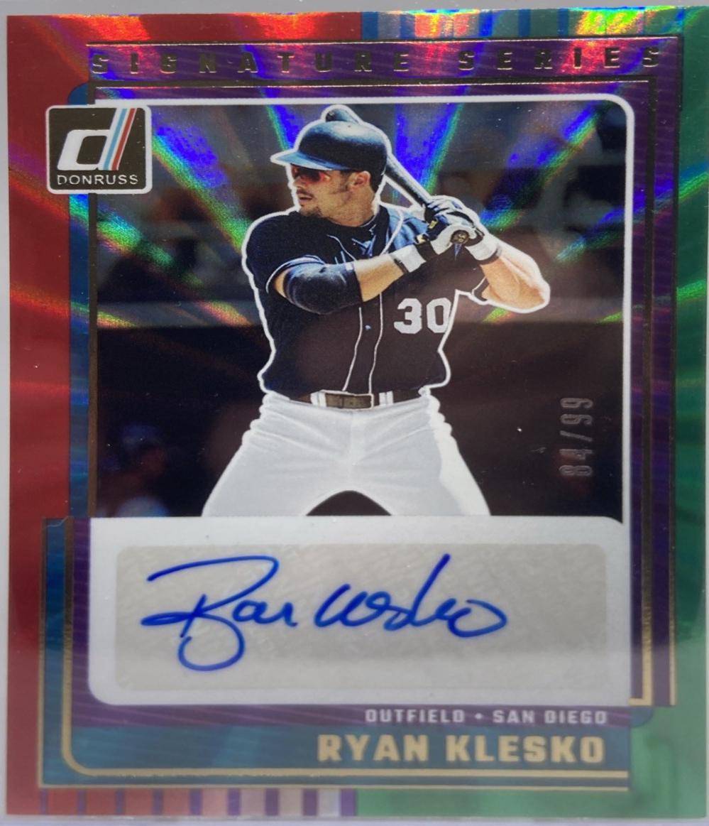 Ryan Klesko [Red Green Laser] #SG-RKL