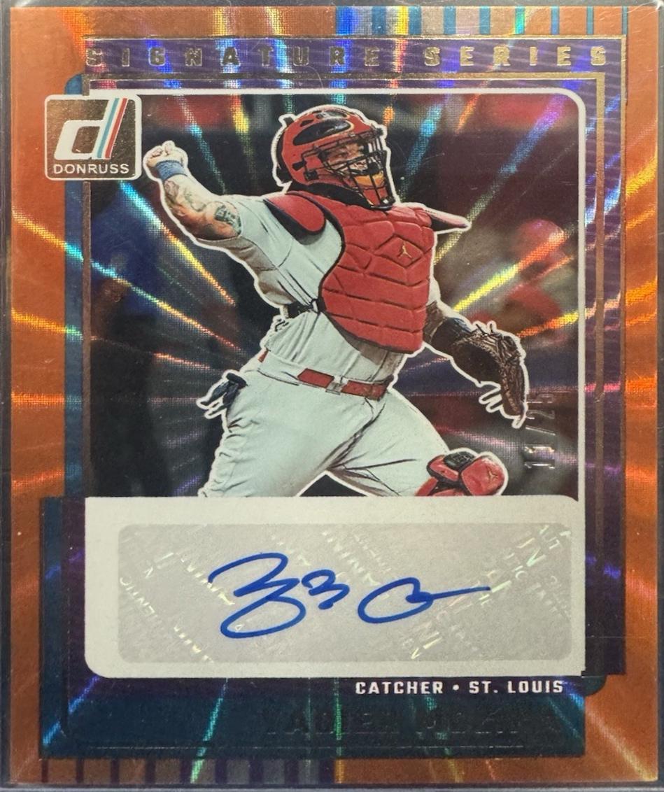 Yadier Molina [Orange Laser] #SG-YML