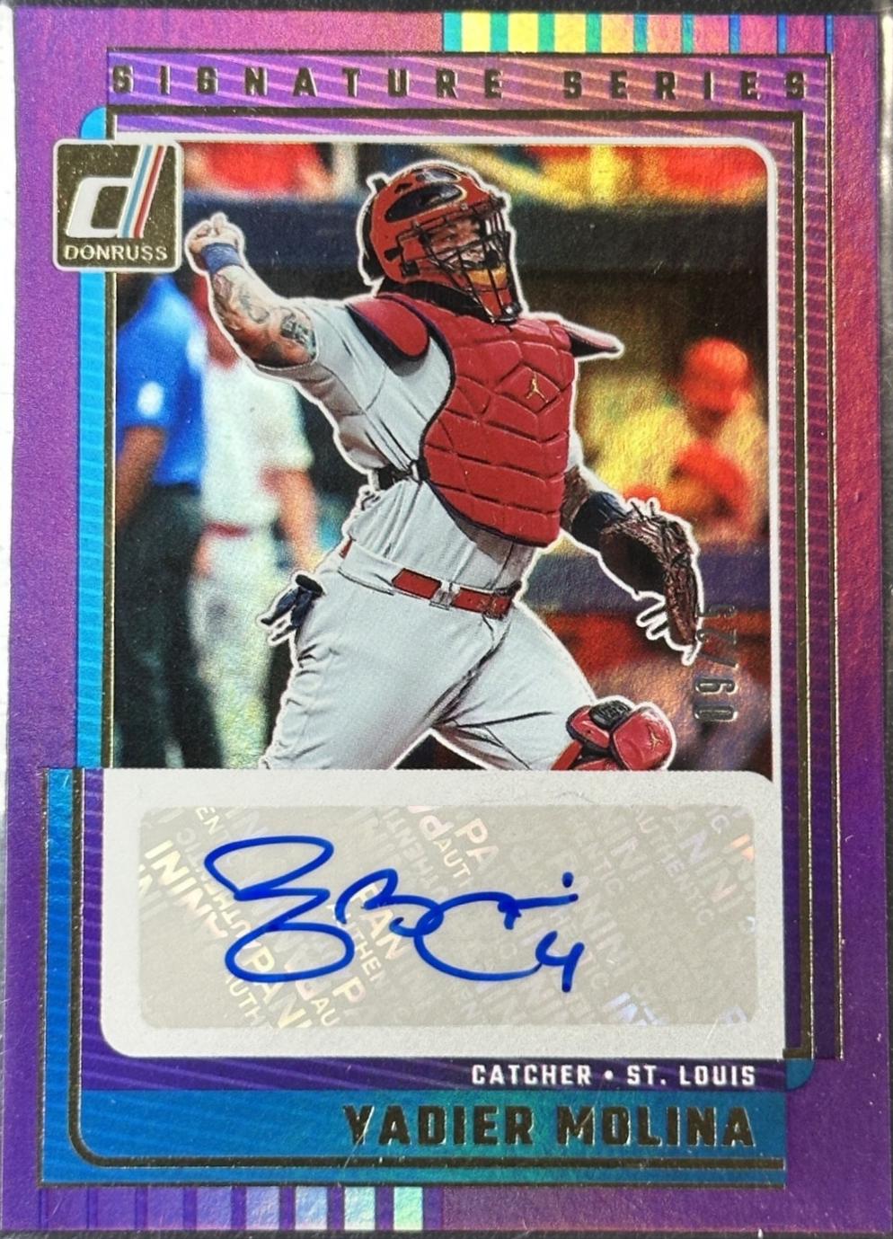Yadier Molina [Purple] #SG-YML