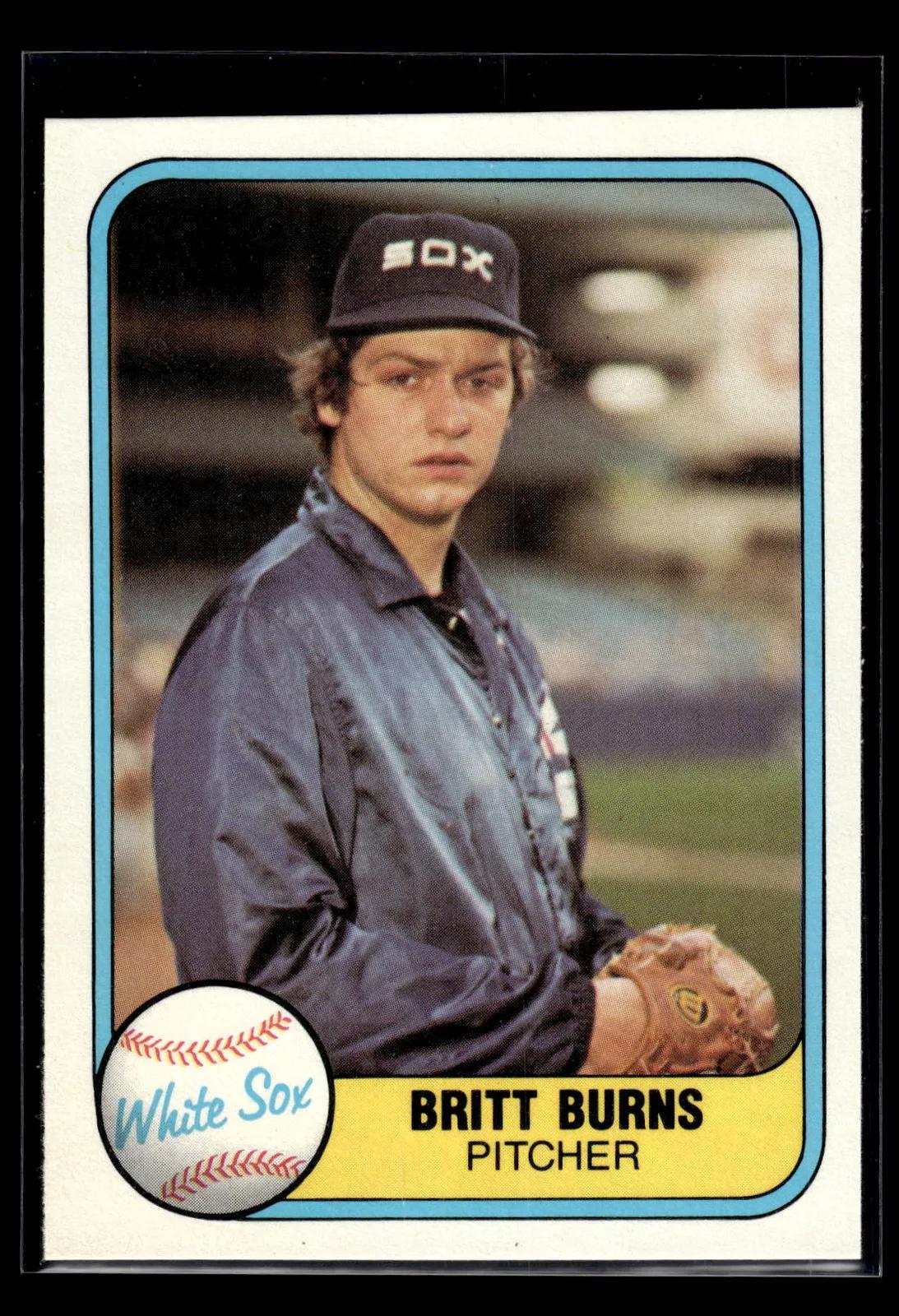 Britt Burns [No Finger on Front] #342