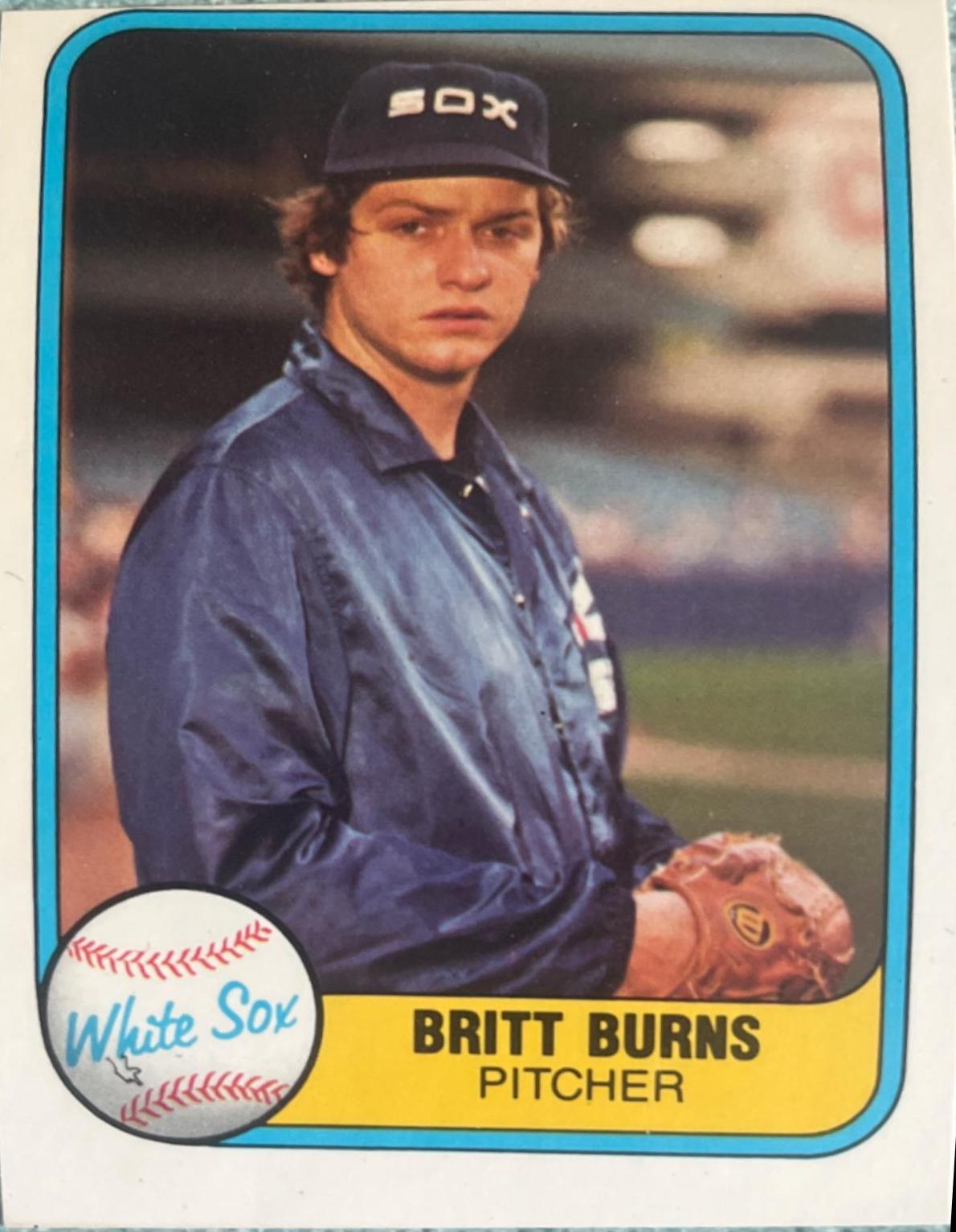 Britt Burns [Small Finger on Front] #342