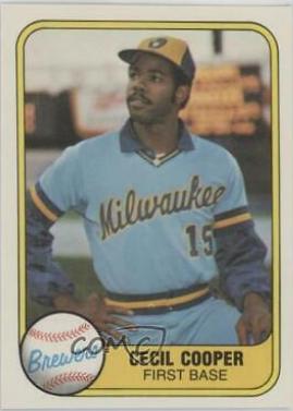 Cecil Cooper #639