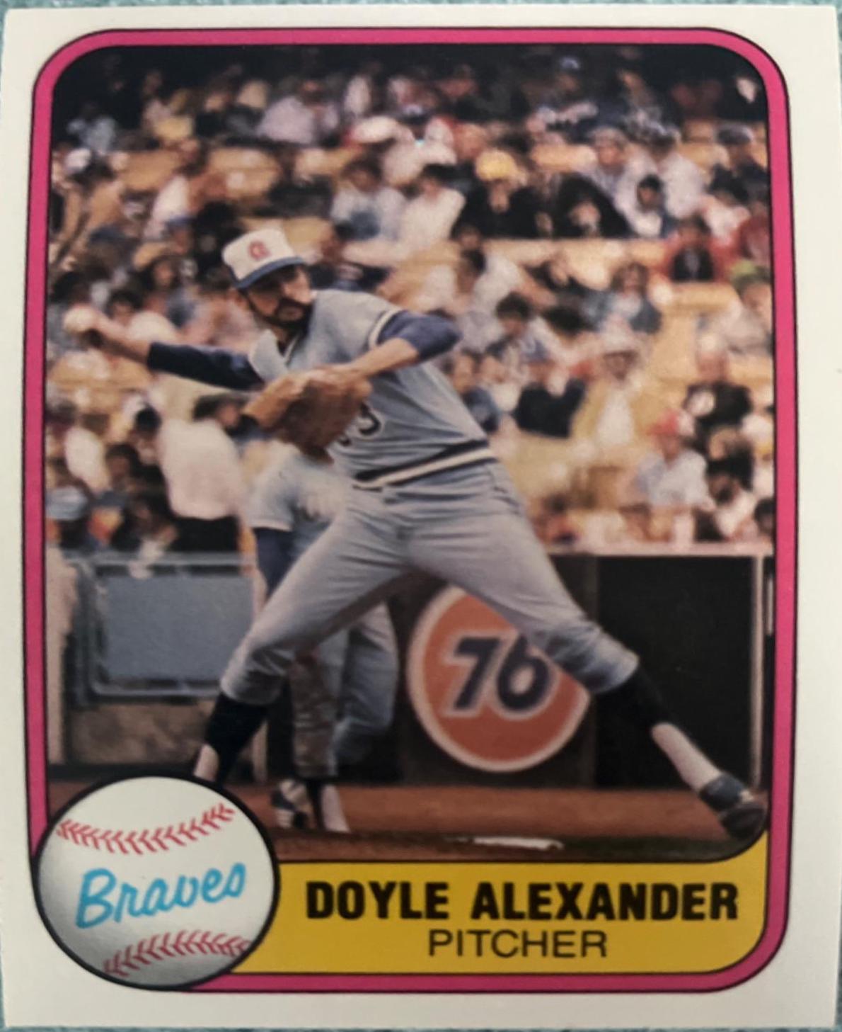 Doyle Alexander #255