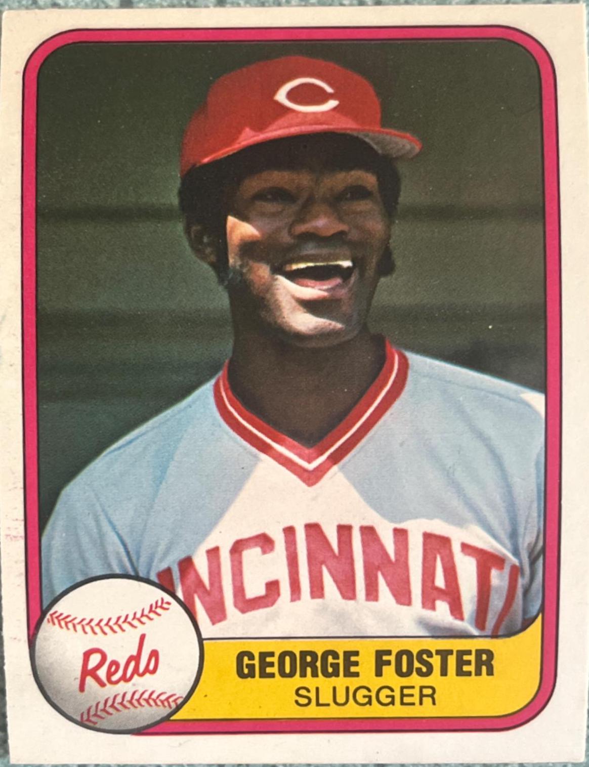 George Foster [Slugger on Front] #216