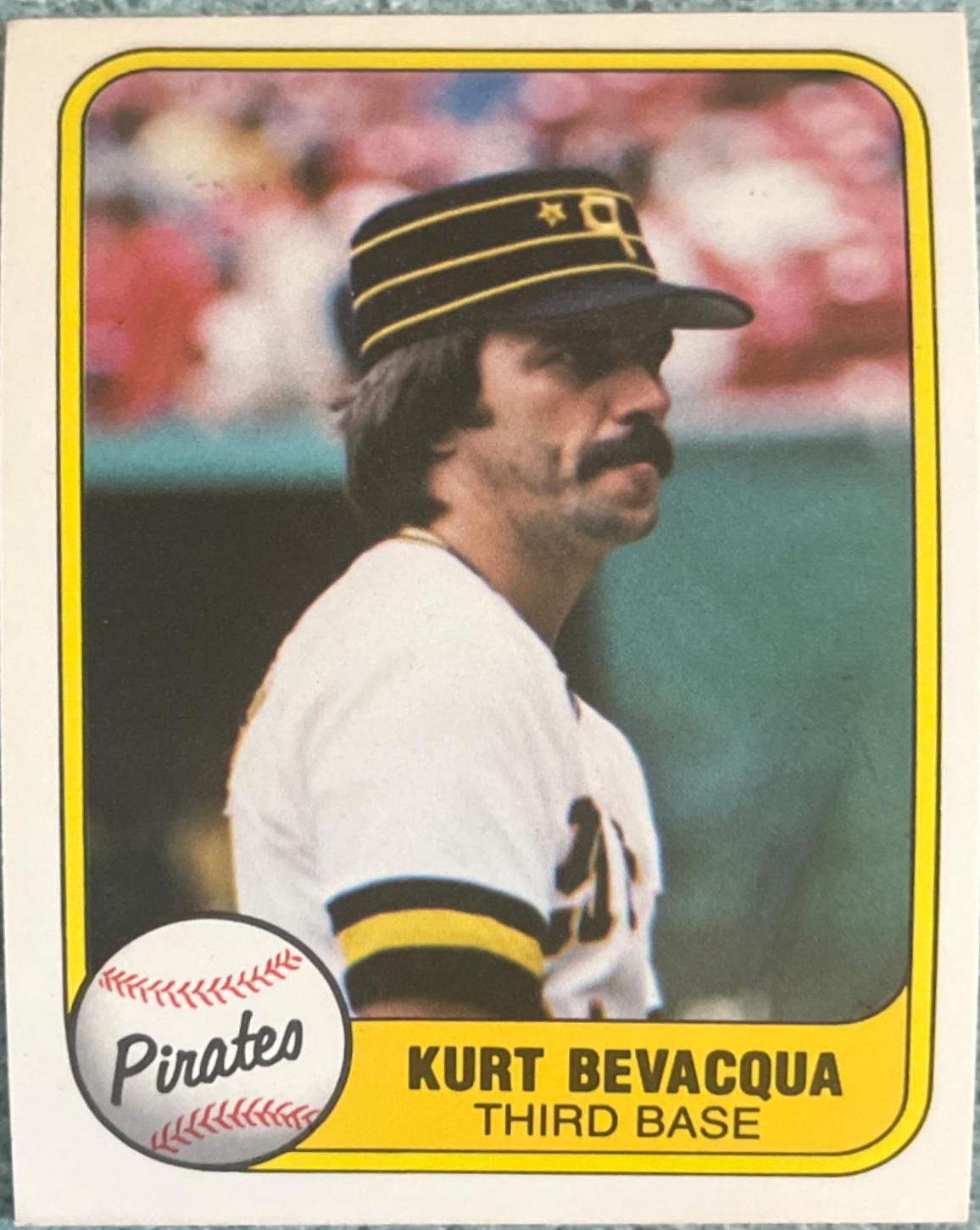 Kurt Bevacqua [Photo Reverse Backwards P] #382