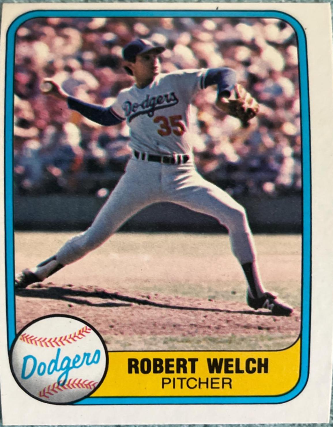Robert Welch [Name on Back Is Bob] #120