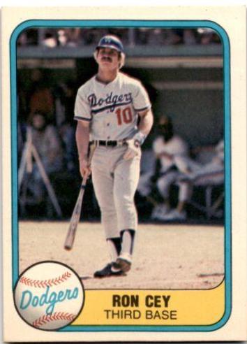 Ron Cey [Small Finger on Back] #126