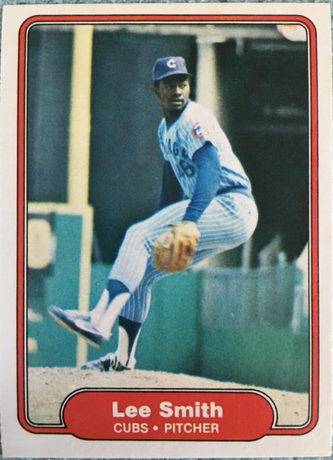 Lee Smith [Cubs Logo Reversed on Back] #603