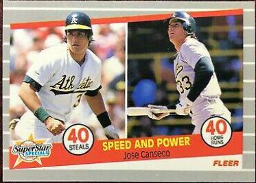 Jose Canseco [Speed and Power] #628