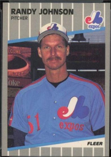Randy Johnson [Marlboro Ad on Scoreboard] #381