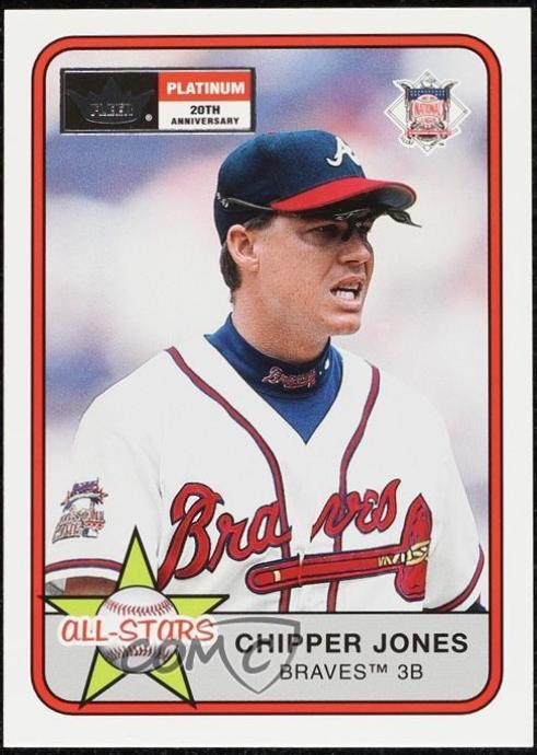 Chipper Jones   [Platinum Edition] #292