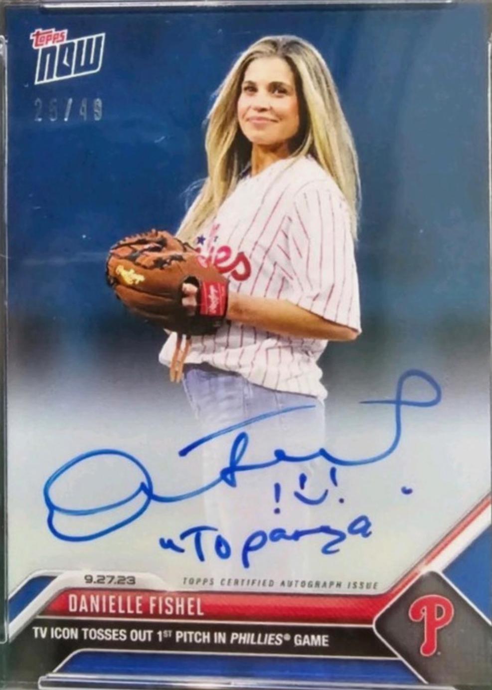 Danielle Fishel [Autograph Blue] #931B