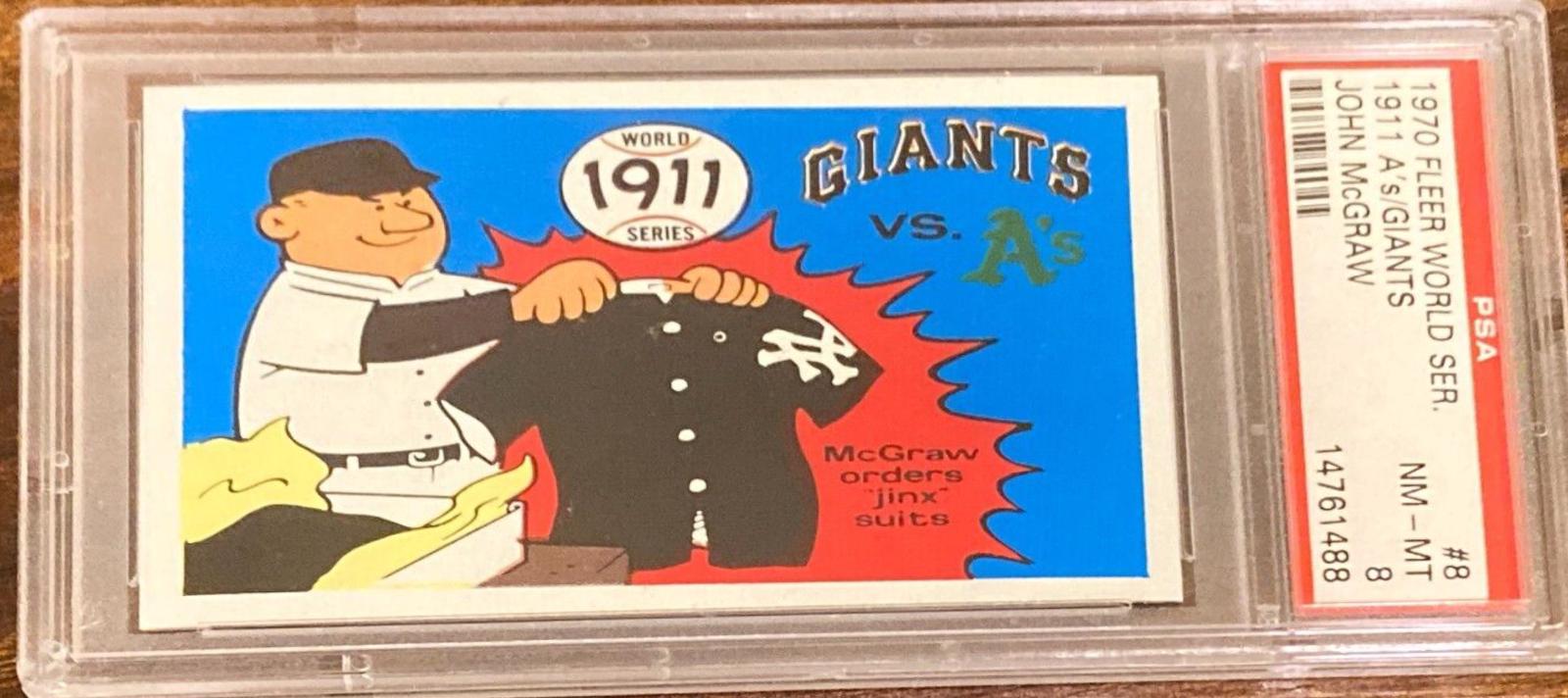 1911 A's, Giants [John McGraw] #8