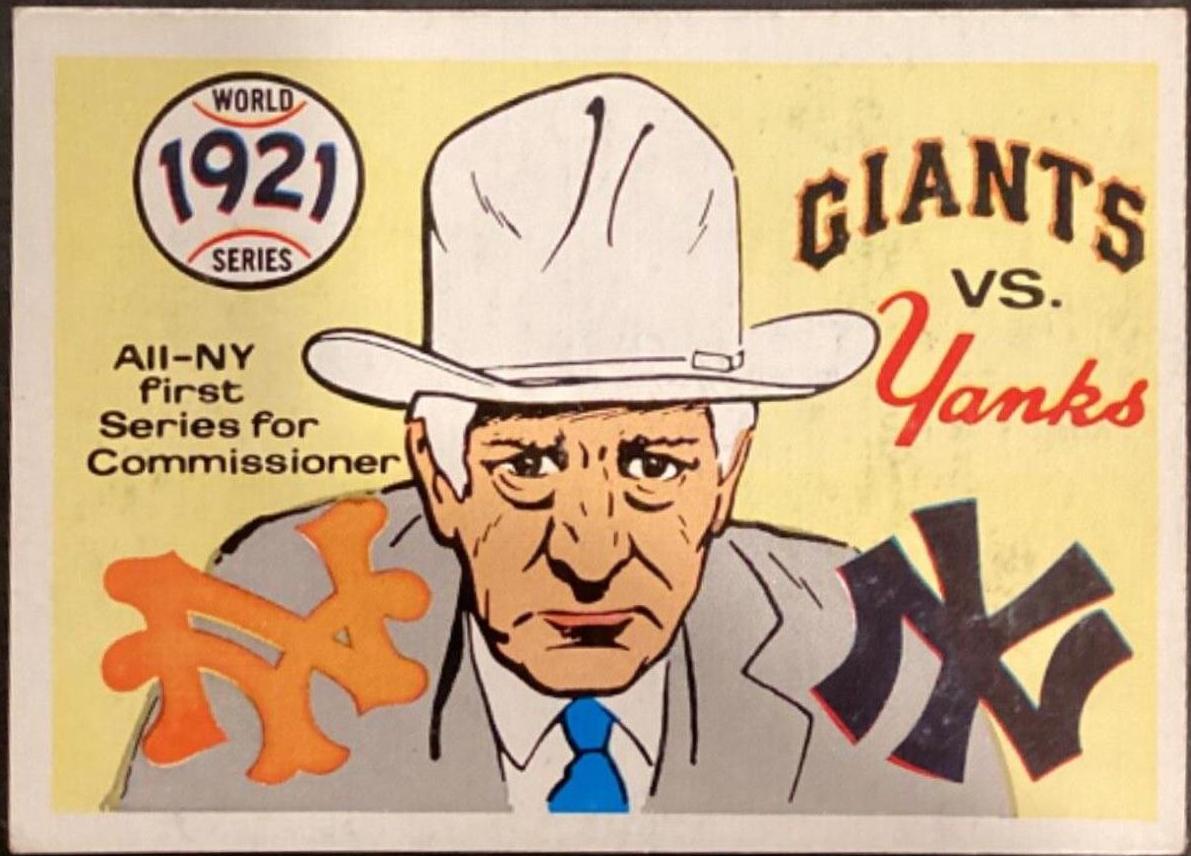 1921 Giants, Yankees [Commissioner Landis] #18