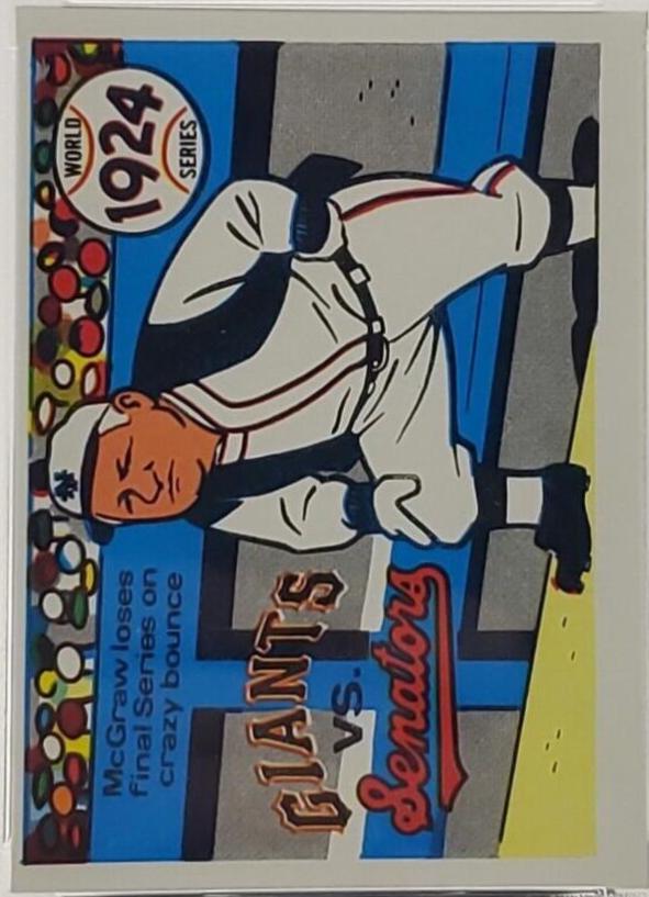 1924 Senators, Giants [John McGraw] #21