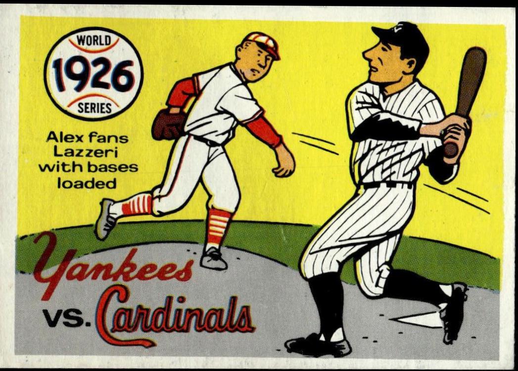 1926 Cards, Yankees [G. Alexander, T. Lazzeri] #23