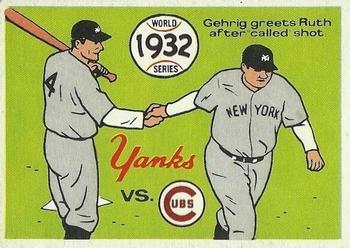 1932 Yankees, Cubs [Babe Ruth, Lou Gehrig] #29