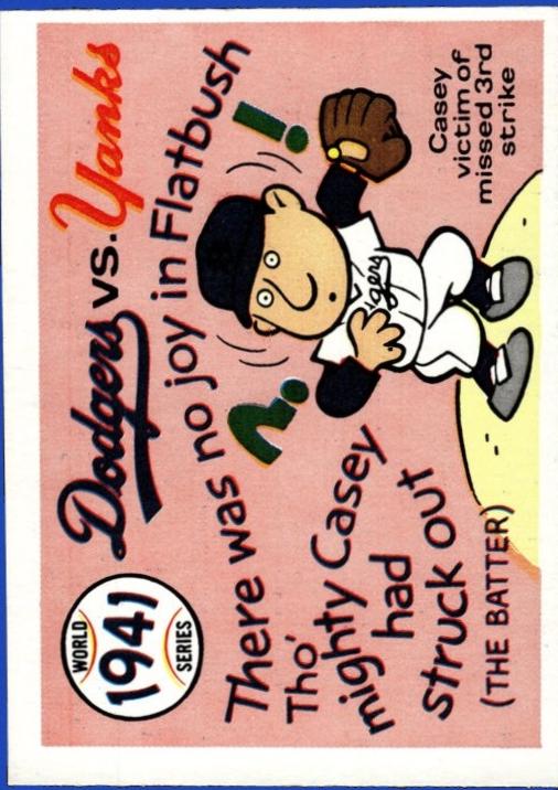 1941 Yanks, Dodgers #38