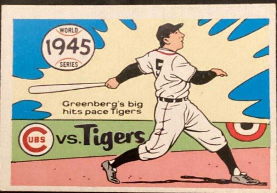 1945 Tigers, Cubs [Hank Greenberg] #42