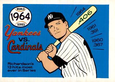 1964 Yankees, Cards [Bobby Richardson] #61