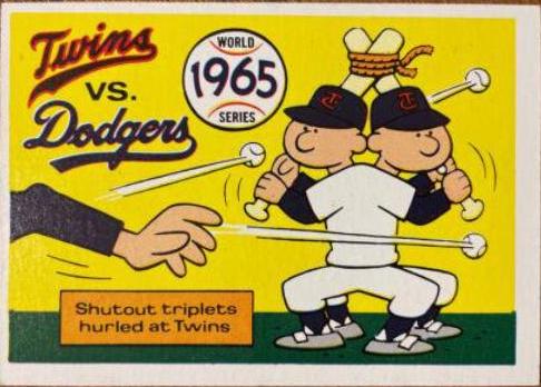 1965 Dodgers, Twins #62