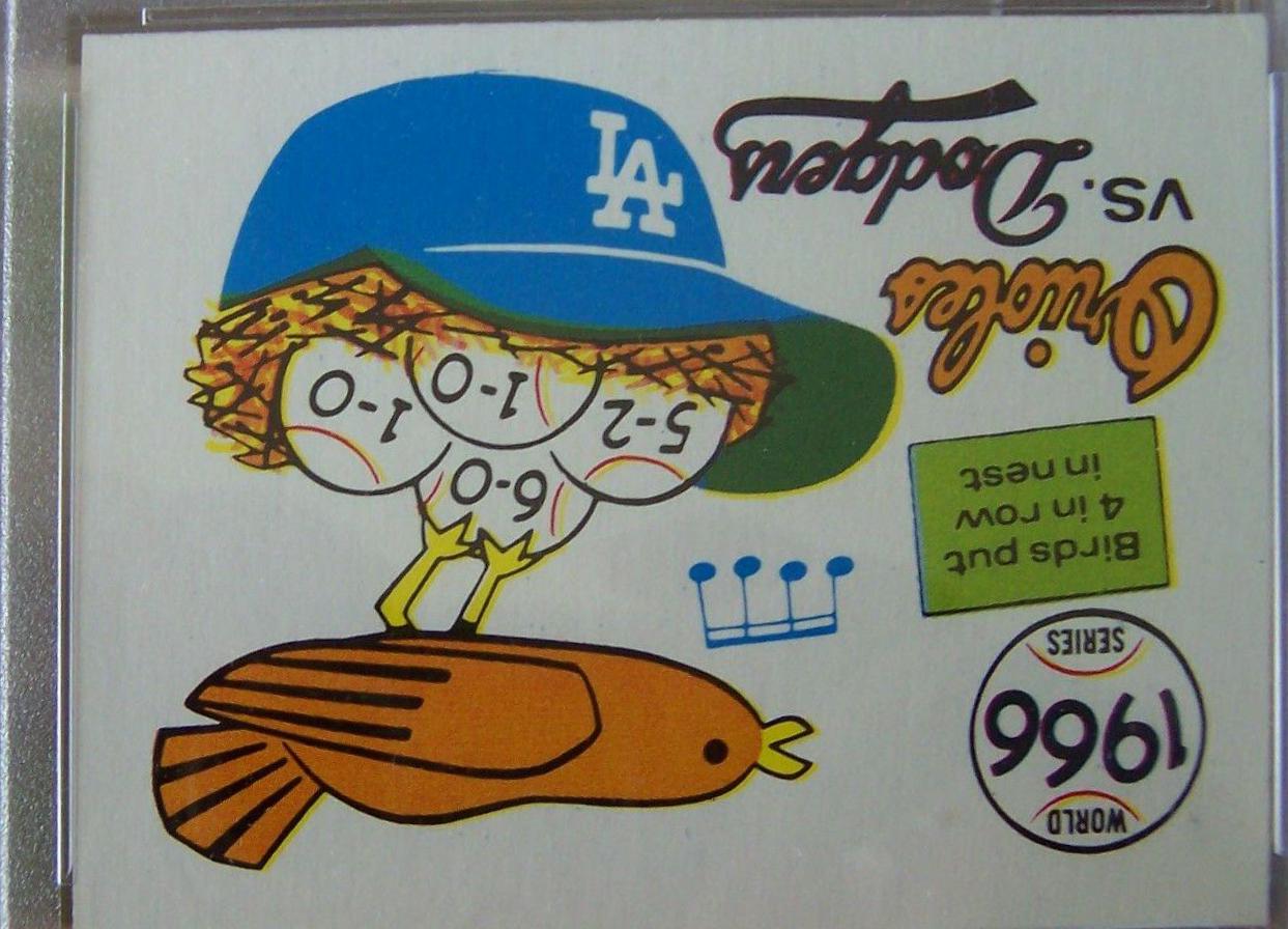 1966 Orioles, Dodgers #63