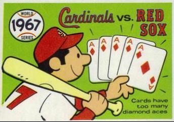 1967 Cards vs Red Sox #64