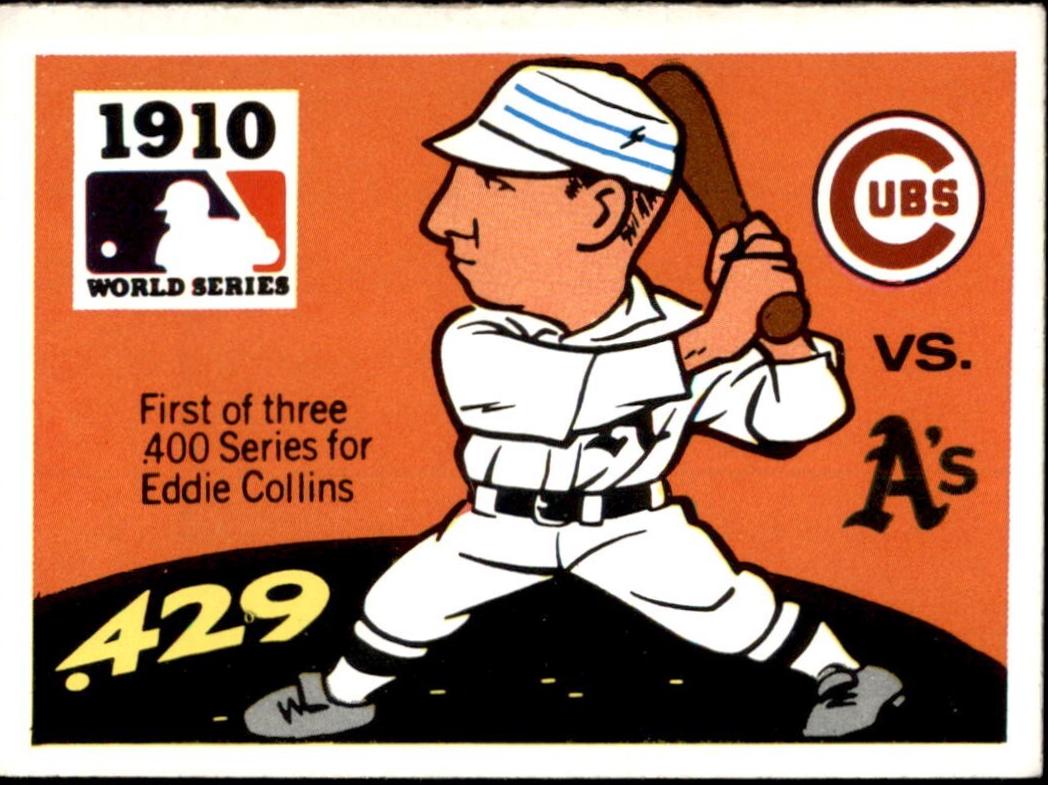 1910 A's vs. Cubs [Eddie Collins] #8