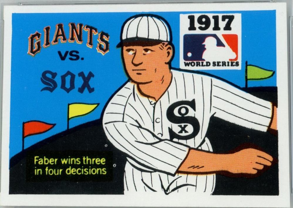 1917 W. Sox, Giants [Red Faber] #15