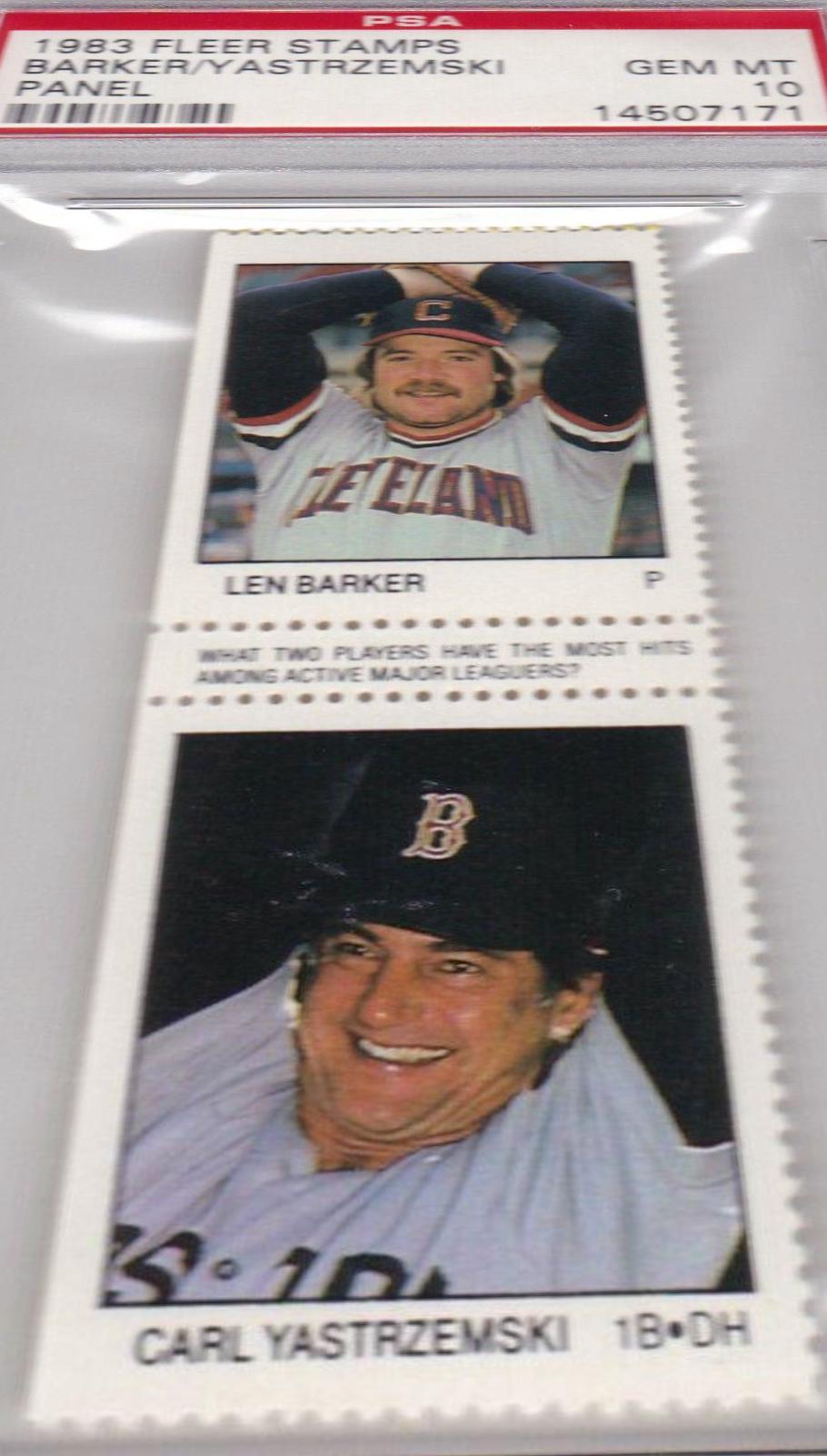Carl Yastrzemski, Len Barker [Panel]