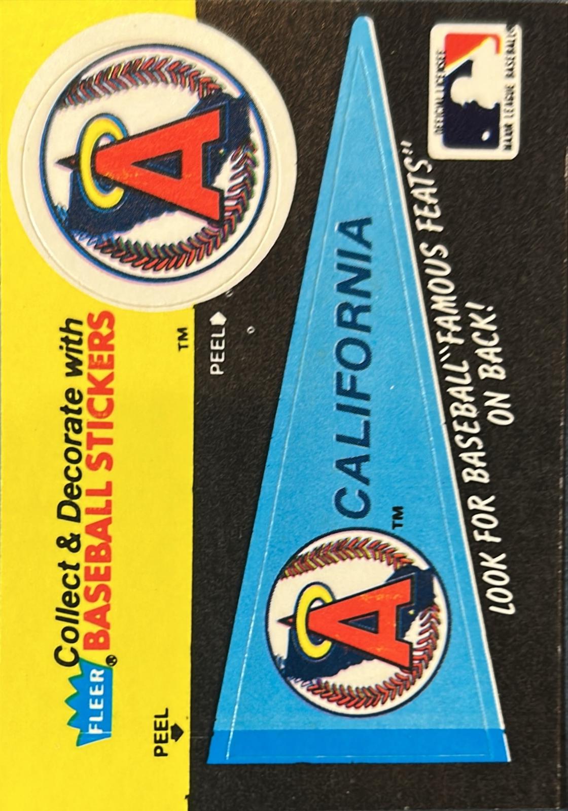 California Angels Pennant