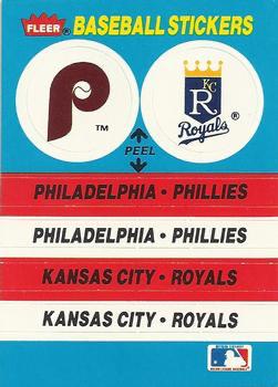 Philadelphia Phillies / Kasas City Royals