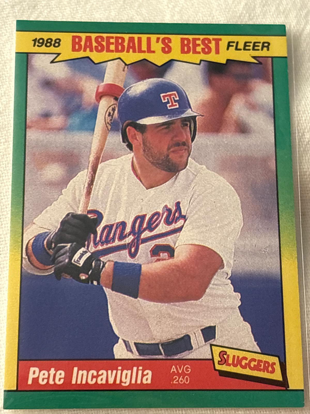 Pete Incaviglia #20