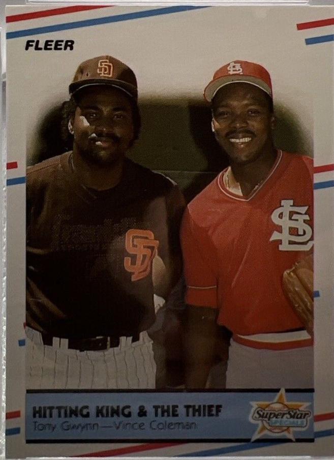 T. Gwynn, V. Coleman [Hitting King & the Thief] #634