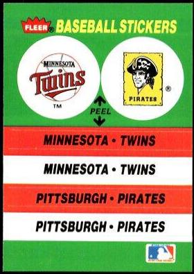 Minnesota Twins - Pittsburgh Pirates