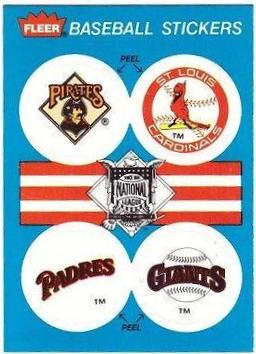 Pirates, Cardinals, Padres, Giants