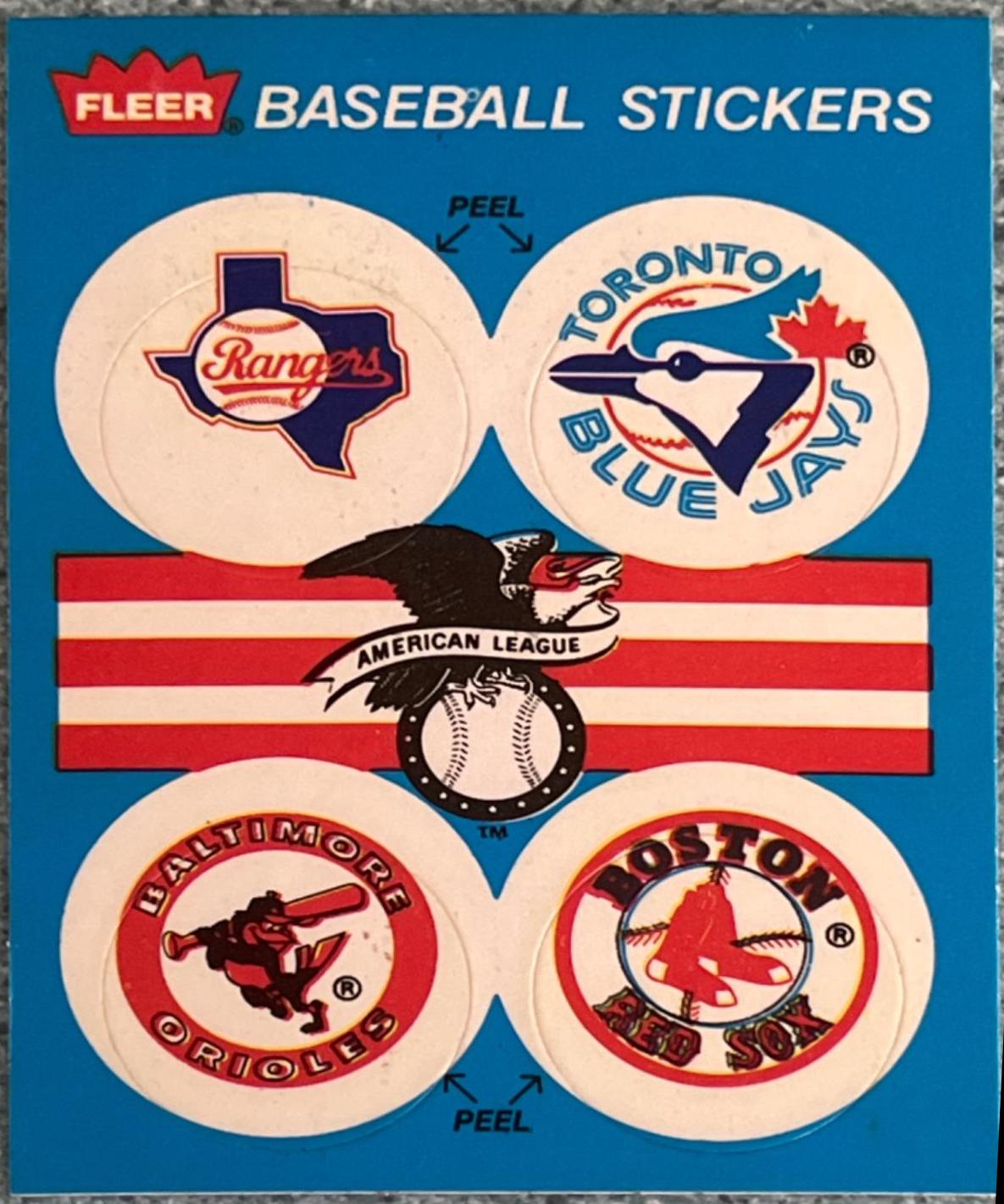 Rangers, Blue Jays, Orioles, Red Sox