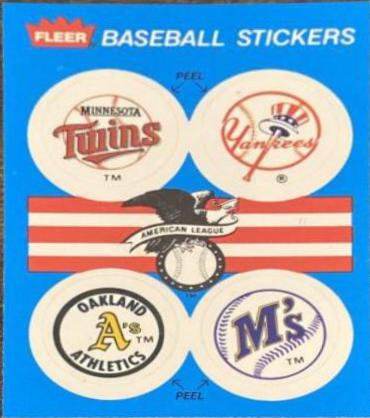 Twins, Yankees, Athletics, Mariners