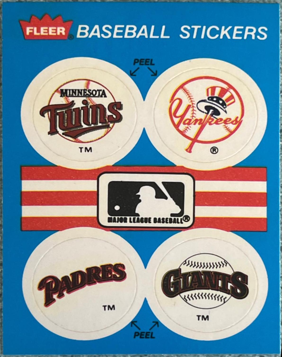 Twins, Yankees, Padres, Giants