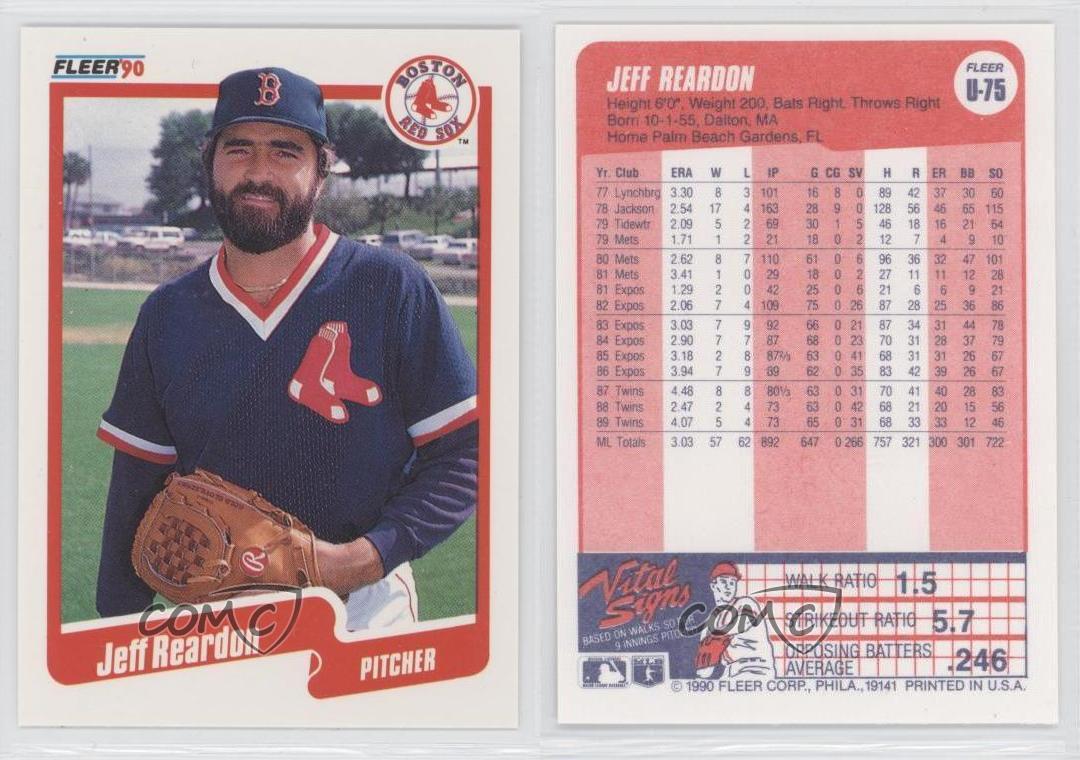 Jeff Reardon #U-75