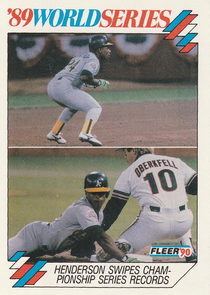 89 World Series henderson #11