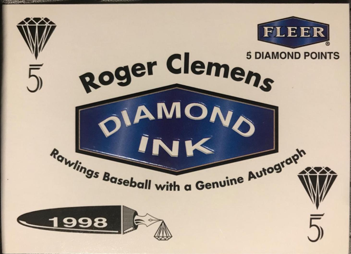 Roger Clemens [5 Diamond Points] #NNO