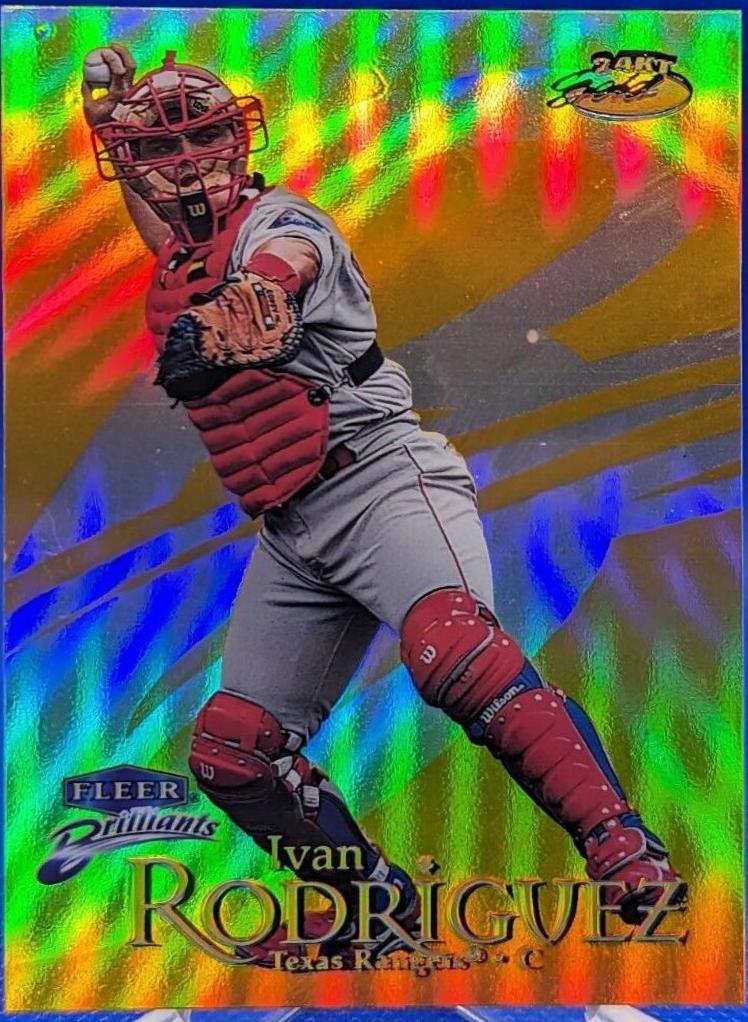 Ivan Rodriguez [24KT Gold] #97TG