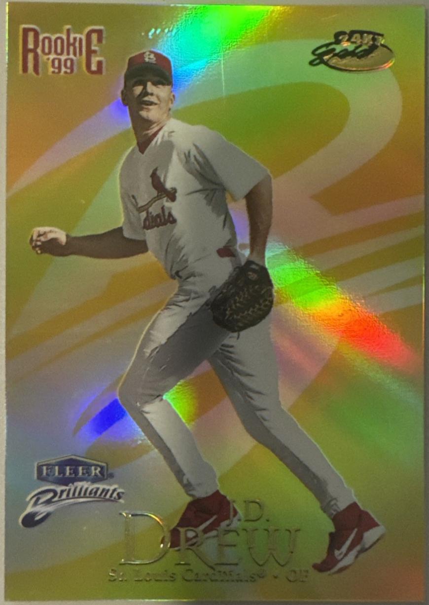 J. D. Drew [24KT Gold] #126TG
